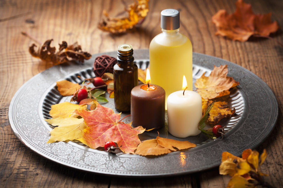 fall-scented candles
